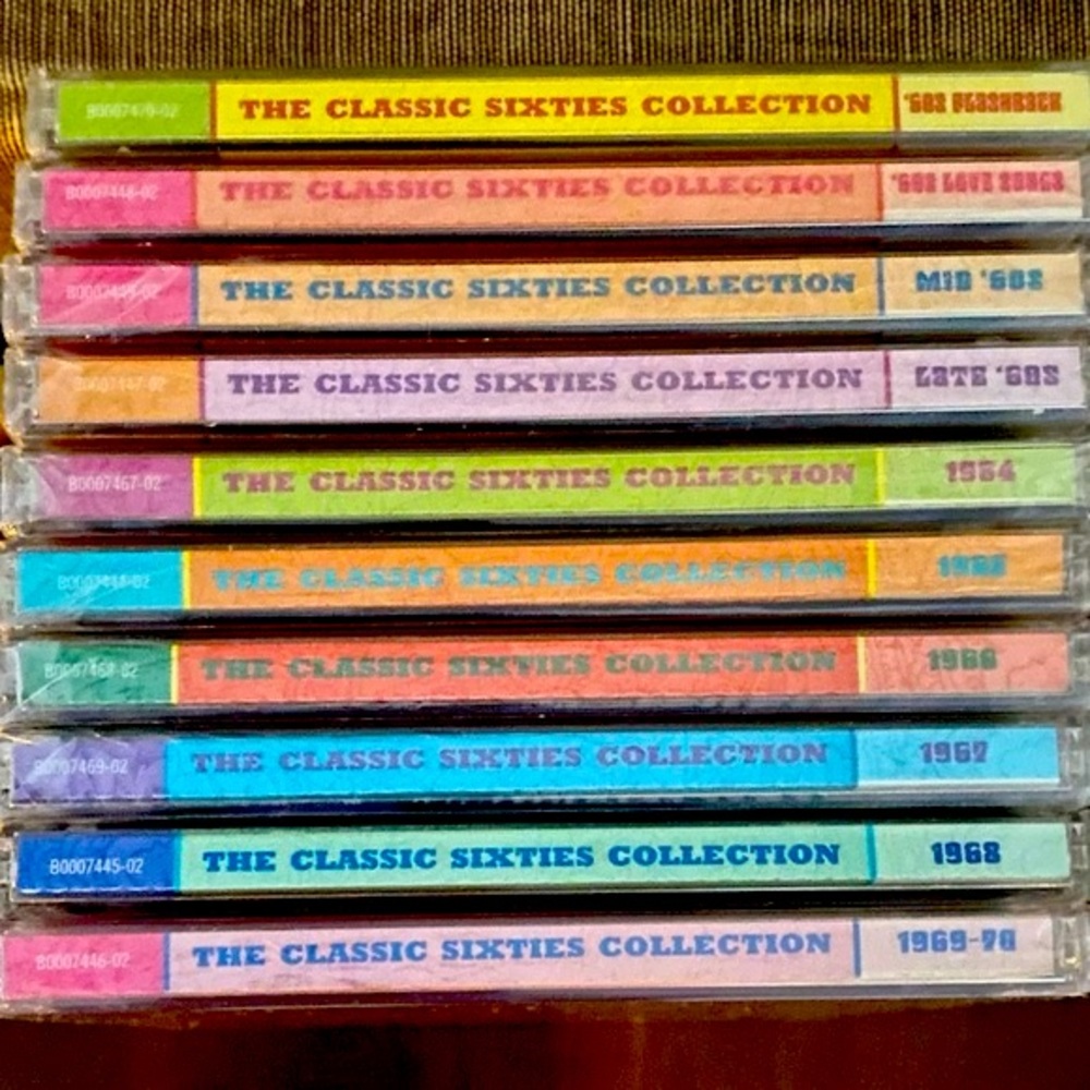 🎶 1960’s CDs ~The Classic Sixties Collection ~ Rock & Roll Hits of 1960-1970